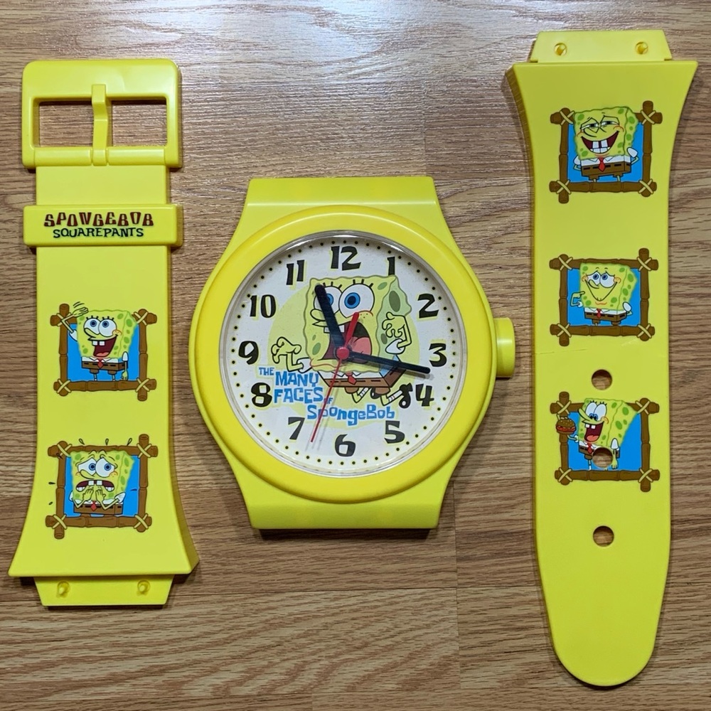 2003 Nickelodeon SpongeBob SquarePants Wall Clock